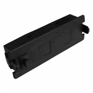 Вставка на 6 MPO адаптеров на место MPO кассеты